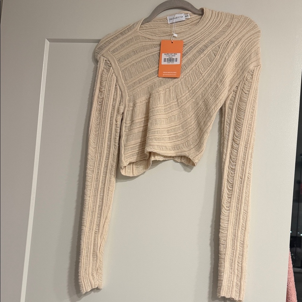 Cream Women's Sweater